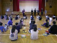 金山小学校の防災エンススクール