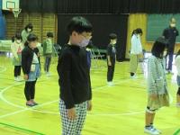 金山小学校の丸森鎮魂の日全校集会