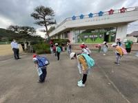 金山小学校の1～4年生の校外学習（うみの杜水族館～学校到着）