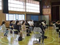 金山小学校の学習参観・全体会・懇談会