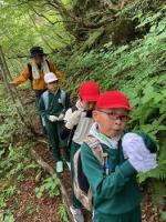 金山小学校の蔵王合同合宿1日目