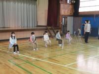 金山小学校の1年生を迎える会・JRC加盟登録式