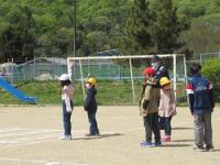 金山小学校の交通安全教室