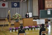 金山小学校の披露式・始業式・入学式